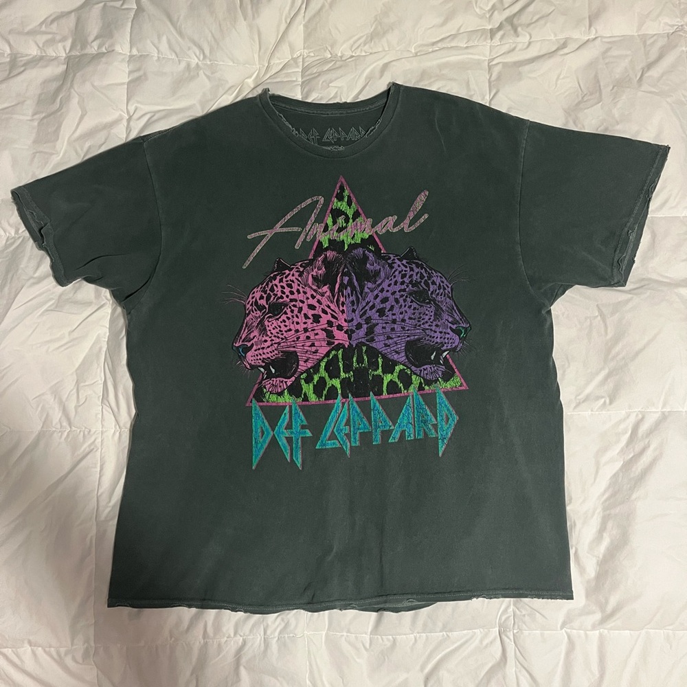 Urban Outfitters Tshirt Dress Def Leppard